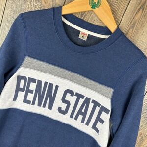 Homage Penn State Nittany Lions Navy Blue Crewneck Sweatshirt Women Size Small
